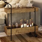 Bar Tube Com Rodas Vermont/preto – Artesano