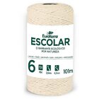 Barbante Cru 100g 4/6 Fios Rolo 101m