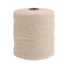 Barbante de Algodão Trançada Monofilamento 4mm Bege 550m Vonder