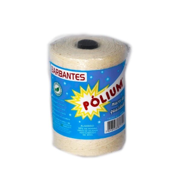 Barbante Pólium Fio De Algodão 6 Fios Ref 309 - 195 Metros