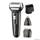 Barbeador 3 Em 1 Recarregável Corta Cabelo Tira Pelos Do Nari