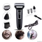 Barbeador 3 Em 1 Recarregável Corta Cabelo Tira Pelos Do Nari