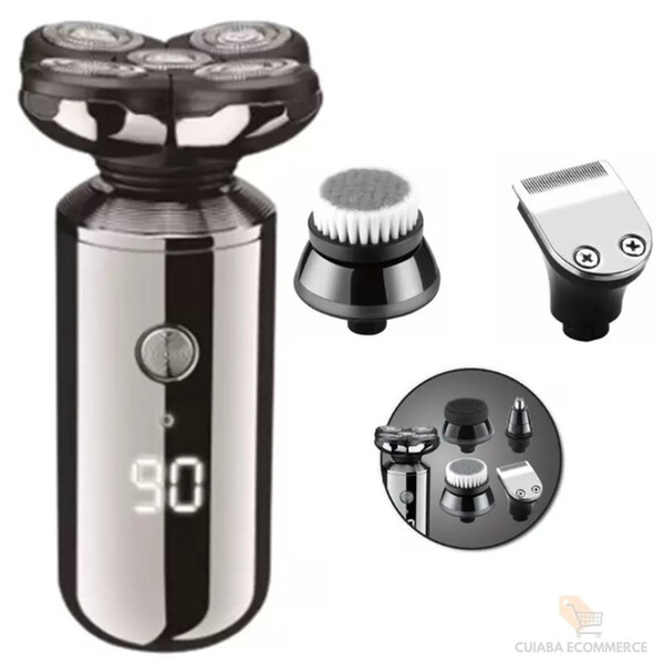 Barbeador E Cortador Rb-am6800a Maquininha De Corte