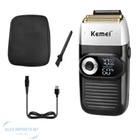 Barbeador Elétrico Kemei Km-2026 Sem Fio Profissional