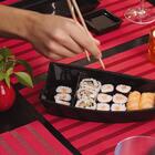 Barco P/sushi Uno Preto Coza