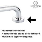 Barra/ Alca De Apoio De 30cm Aluminio Polido Auxilio Para Ido