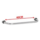 Barra Alça Apoio 40cm Aço Inox Kit 2 Uni Acessibilidade Pcd C