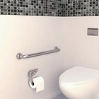 Barra Alça Apoio 50cm Kit 6 Uni Acessibilidade Segurança Gest