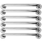 Barra Alça Apoio 50cm Kit 6 Uni Acessibilidade Segurança Gest