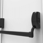 Barra Antipânico Push Simples Durati Preta