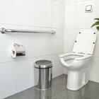 Barra Apoio De 80 Cm Em Aço Inox Ø7/8" (25mm) Ba78/8 Cromado