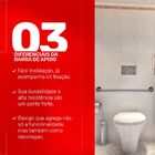 Barra Apoio Ribeiro Metais 1.1/4x70cm Aluminio