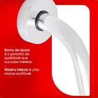 Barra Apoio Ribeiro Metais 1.1/4x70cm Aluminio