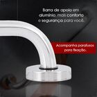 Barra Apoio Ribeiro Metais 1.1/4x70cm Aluminio