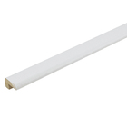 Barra de Acabamento L MDF Primer Branco 5x1,2x270cm Moldurama