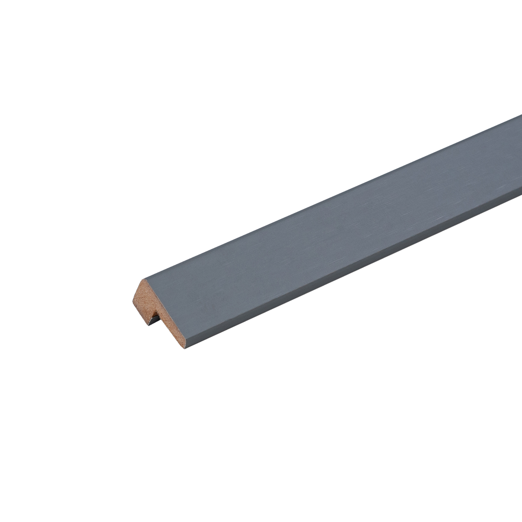 Barra de Acabamento L Reto em MDF 270x2,5x1,5cm Nanquim Artens