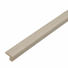 Barra de Acabamento L Reto em MDF 2,5x270cm Marfim Adriático Premium Moldurama