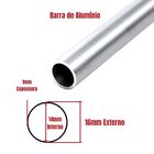 Barra De Alumínio 16mm Redondo 80cm Suporte Churrasqueira