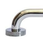 Barra De Apoio 40cm Inox Kit 13Uni Banheiro Box Idoso Cadeira