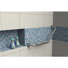 Barra De Apoio Alça Cadeirante Inox Acessibilidade Angular Id