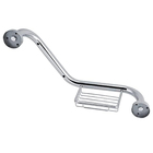 Barra De Apoio Alça Cadeirante Inox Acessibilidade Angular Id