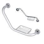 Barra De Apoio Alça Corrimao Inox Acessibilidade Idoso Cadeir