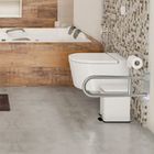 Barra De Apoio Articulada Cadeirante Idoso Banheiro Inox Late