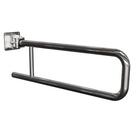 Barra De Apoio Articulável Alumínio Polido 80 Cm