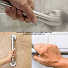 Barra de Apoio de 60 cm Alça Suporte Proteção Para Idosos Def