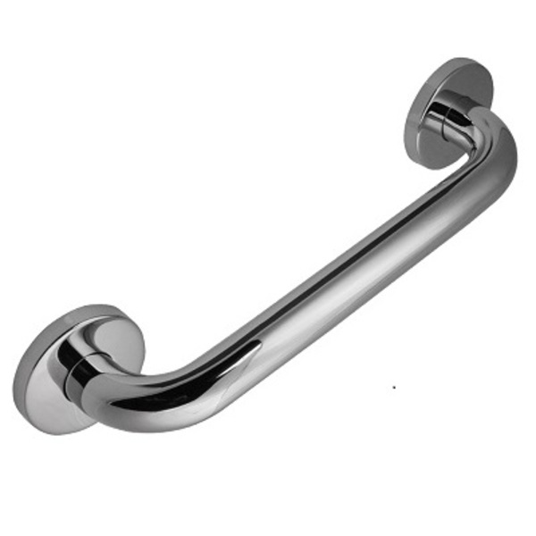 Barra De Apoio Deficiente Idoso 40cm Geris Inox C/ Parafusos