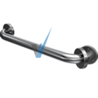 Barra De Apoio Em Aço Inox 60cm Banheiro Idoso Deficiente