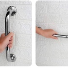 Barra De Apoio Em Aço Inox 60cm Banheiro Idoso Deficiente Seg