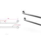 Barra De Apoio Em Inox 60 Cm Alça Segurança Para Pessos Com M