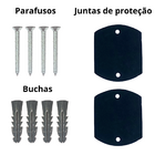 Barra De Apoio Em L 60x50 Para Vaso Sanitário De Alumínio