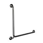 Barra De Apoio Em L Inox Polido 80 Cm