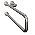 Barra De Apoio Lateral Fixa Inox Escovado 70 Cm Direito