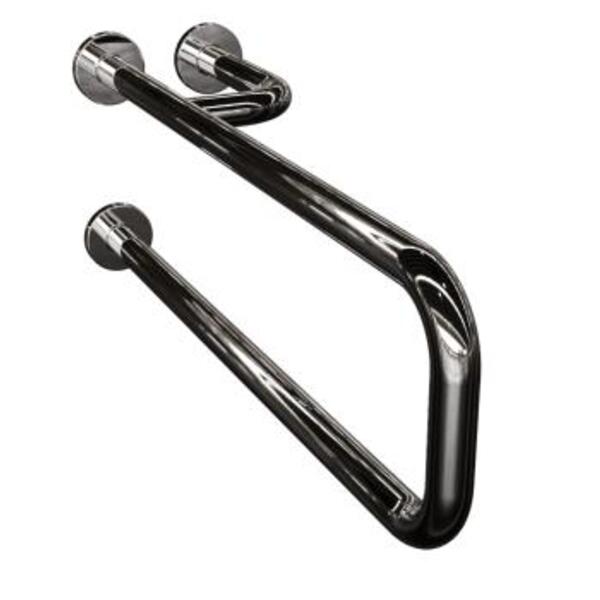 Barra De Apoio Lateral Fixa Inox Polido 70 Cm Esquerdo