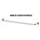 Barra De Apoio Para Banheiro 1 Mt Idoso Segurança Mobilidade