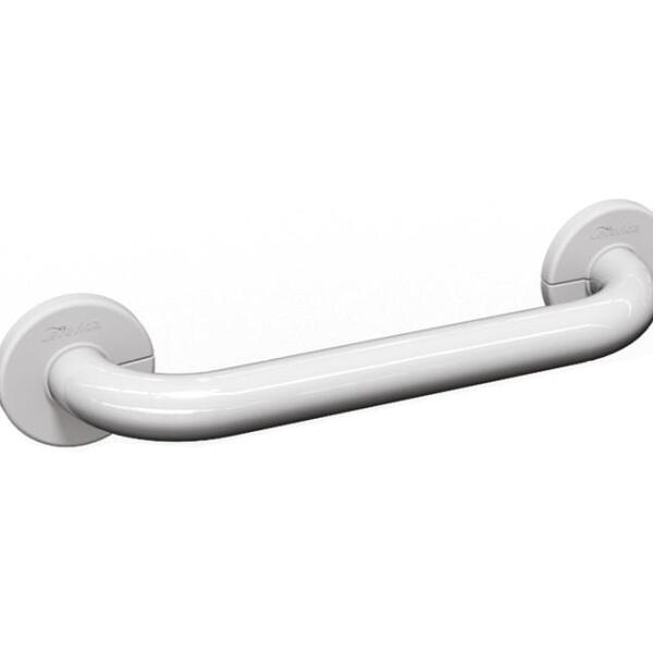 Barra De Apoio Para Banheiro Alumínio Branco 40 Cm