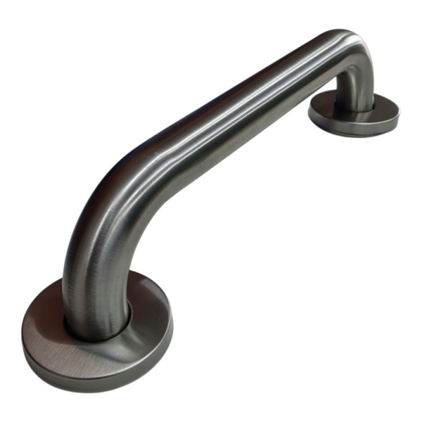 Barra De Apoio Para Banheiro Inox Escovado 45 Cm