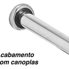 Barra De Apoio Para Vaso Sanitário 60x20cm Direito