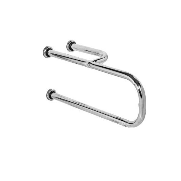 Barra De Apoio Para Vaso Sanitário 60x20cm Esquerda