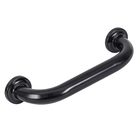 Barra de Apoio Reta 30cm Preto Sicmol