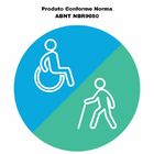 Barra De Apoio Reta 50 Cm Alumínio Branco