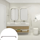 Barra De Apoio Reta Banheiro Acessibilidade 80cm Em Aço Inox