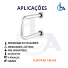 Barra De Apoio U Aluminio 30x30x30