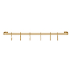 Barra de Cozinha 6 Ganchos 45cm Dourado Dandy Piatina Future