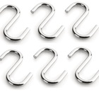 Barra De Cozinha Com 6 Ganchos 80cm E Kit Instalação - Forma