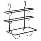 Barra De Cozinha Fixa Por Ventosa Com Acessórios Schmitt Pret