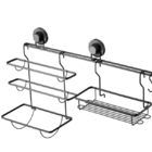 Barra De Cozinha Fixa Por Ventosa Com Acessórios Schmitt Pret